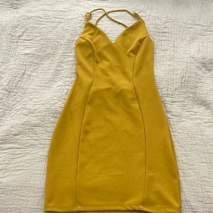 Yellow dress